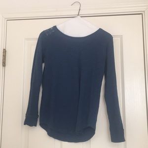 Long-Sleeve Green Shirt